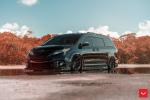 Toyota Sienna by Unlimited Wraps on Vossen Wheels (CV10) 2019 года